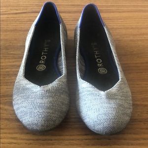 Rothy’s grey flats, size 8.5